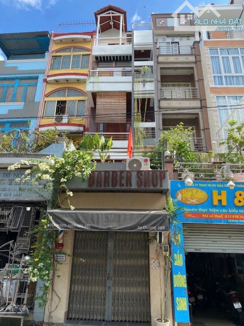 Bán nhà mặt tiền Bà Hạt P9 Q.10 50m2 4 Tầng Hậu 3.8m Giá 16.5 Tỷ