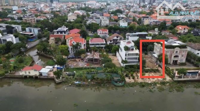 Bán đất biệt thự view sông SG đường nguyễn văn hưởng, Dt: 15x27m(405m2) Giá: 135 tỷ