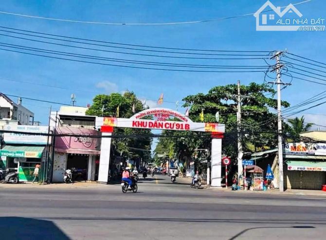 BÁN CẶP NỀN - ĐƯỜNG B35, KDC 91B GIAI ĐOẠN 3, Q NINH KIỀU, TP CẦN THƠ