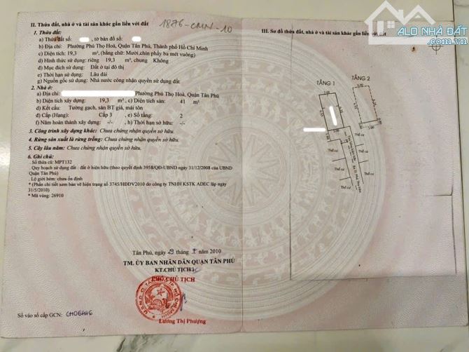 ✨ NHÀ MỚI 1 TRỆT + 1 LẦU (2PN, 2WC & ban công) Ngang 3M x Sâu 7M, HẺM 3M an ninh - 2,45 TỶ - 11