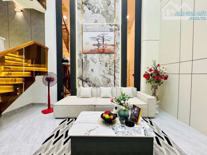 🥰 Siêu phẩm nhà mới ,đẹp 4 Tầng đường NGUYỄN TƯ GIẢN phường 12 quận Gò Vấp 48m2 (4x12) hẻ - 2