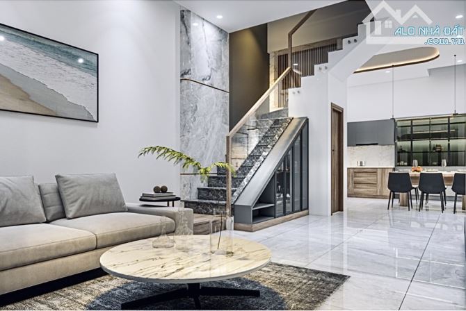 Bán nhà 3 tầng mới xây xong, 4x13 Huỳnh Văn Nghệ, phường 15, Tân Bình giá 8 tỷ - 1