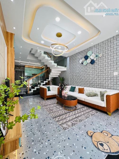 🥰 Nhà 4 tầng 2 Mặt hẻm đường PHAN HUY ÍCH phường 14 quận Gò Vấp (dt 4m x 12m) hẻm  xe hơi - 2