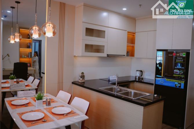 Bán căn 2PN chung cư Eden Garden tầng 24 R07 DT 75m2 Bàn giao full nội thất - 2