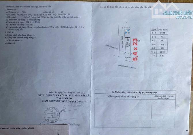 💥💥💥 BÁN ĐẤT GÓC 2 MẶT TIỀN ĐỒNG KHỞI - TÂN LỢI - 2