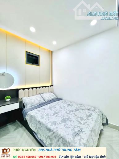 gấp BÁN NHÀ Xây mới – TT PHAN VĂN TRỊ BÌNH THẠNH - DTSD 50.8M2 - GIÁ 4.45 TỶ - tặng NT - 3