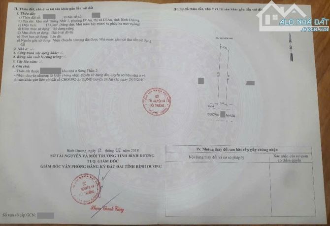 Nhà mặt tiền kinh doanh KDC Sóng Thần, phường Dĩ An, TP Dĩ An. 7,75 tỷ - 3