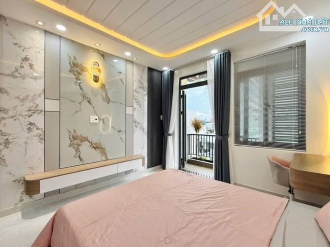 🥰 Nhà 4 tầng khu vip đường BÙI QUANG LÀ phường 12 quận Gò Vấp dt72m2(3.5x21) Hẻm 6m thông - 3
