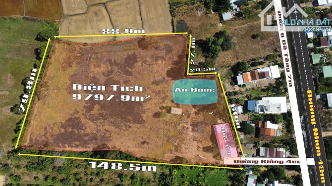 Siêu Phẩm Đất Ninh Hòa ( có nhà cấp 4) Khu Bàn Cờ Trung Tâm Gần Ủy Bản Cách Biển 5km - 4