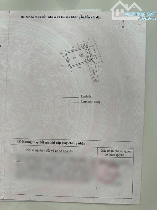 Bán nhà hẻm 78 Tân Hòa Đông, F.14, Quận 6: 2ty950tr - 4