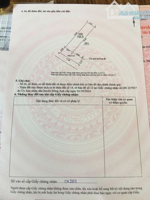 Bán đất Hà Lâm 2 Thụy Lâm Đông Anh 100M - 5