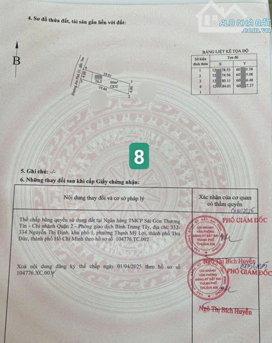 2ty3 TL /Lô 77.8m2 / 2 lô đất siêu rẻ, gần vòng xoay An Phú 500m, p.An Phú, Tp.Thuận An - 5