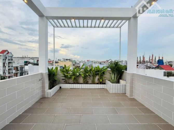 🥰 Nhà 4 tầng khu vip đường BÙI QUANG LÀ phường 12 quận Gò Vấp dt72m2(3.5x21) Hẻm 6m thông - 5