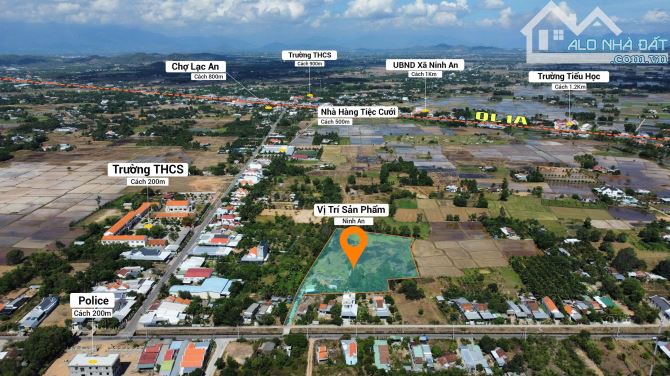 Siêu Phẩm Đất Ninh Hòa ( có nhà cấp 4) Khu Bàn Cờ Trung Tâm Gần Ủy Bản Cách Biển 5km - 5