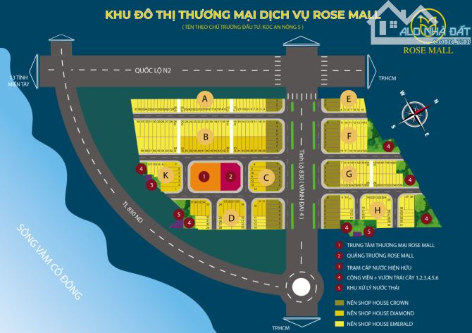 Bán đất KDC An Nông 5 cực đẹp ở đầu tư đều phù hợp, sổ hồng, 1,75 tỷ/nền - 6