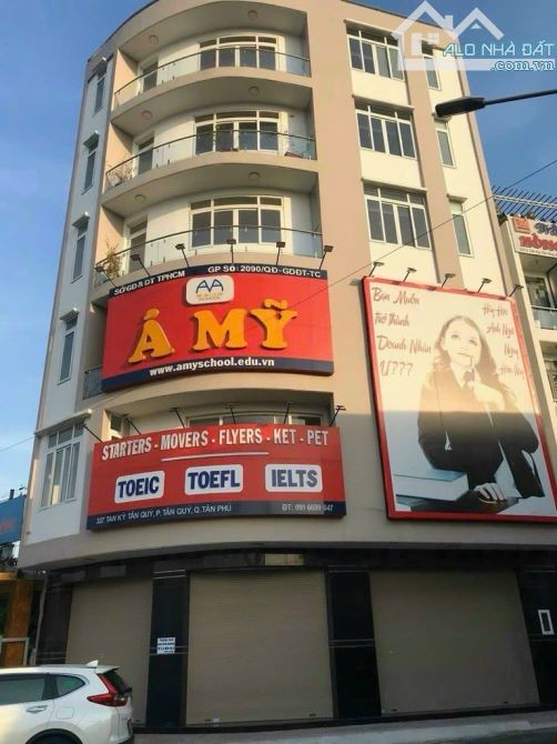 GÓC 2 MT TÂN KỲ TÂN QUÝ - 133m2 - 6 TẦNG - NGANG KHỦNG 9,5M - GIÁ 28.X TỶ
