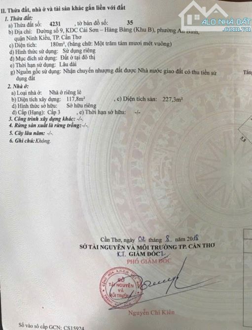NHÀ 11,2 TỶ MẶT TIỀN ĐƯỜNG SỐ 9, KHU HỒNG PHÁT ( CÁI SƠN - HÀNG BÀNG ), Q Ninh Kiều, TP CT - 2