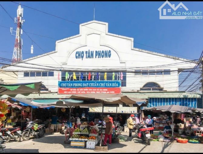 BÁN 2 LÔ ĐẤT TÂN PHONG SỔ HỒNG THỔ CƯ ĐƯỜNG OTO 7 CHỖ GẦN CÔNG VIÊN B5 - 2