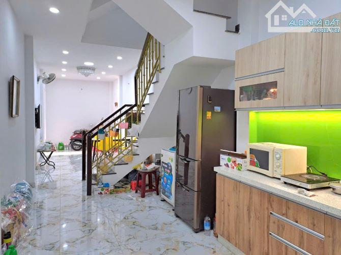 Nhà đẹp mới xây 2022, 84m²  x 4 tầng, hẻm xe hơi, gần ngã tư Phú Nhuận, giá 8,9 tỷ TL - 4