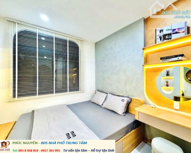 Bán nhà 3 tầng mới giáp quận 1 – Trường Sa Bình Thạnh - dtsd 63 m2 - giá 4.48 tỷ - tặng NT - 4