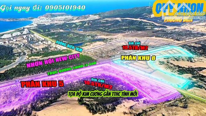 Đất gần rẻ gần biển Quy Nhơn giá chỉ từ 10tr/m2 thôi cả nhà ơi  !!!!!!!! Gọi ngay