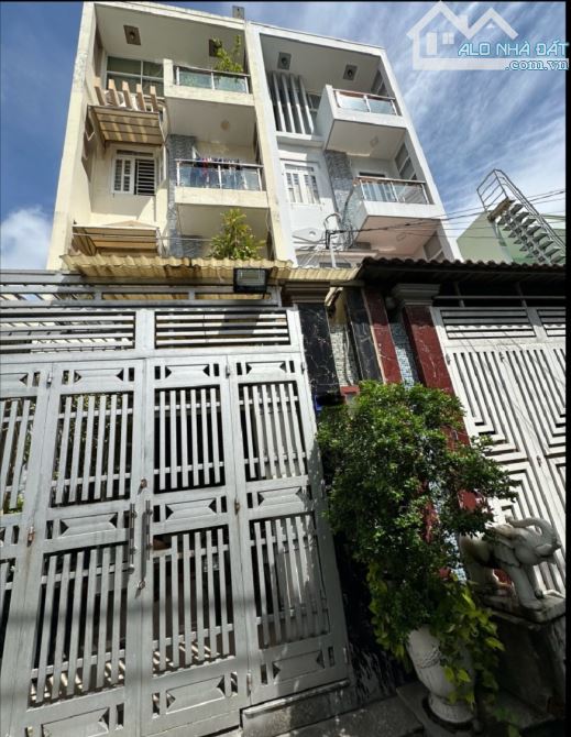 NHÀ ĐẸP BÌNH TÂN,NGANG GẦN 5M,ĐƯỜNG NHỰA XE TẢI THÔNG NGAY KHU VIP TÊN LỬA,4 TẦNG,86M2,5PN