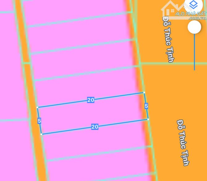 Bán 100m2 (5x20) Đất - Đỗ Thúc Tịnh, Khuê Trung chỉ 5.x tỷ