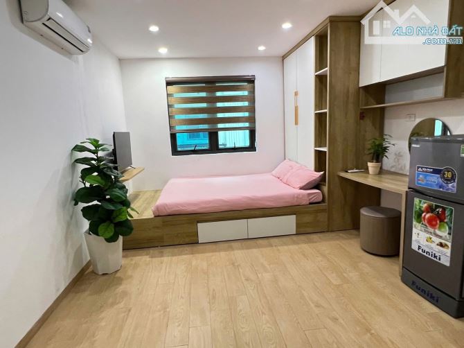 Bán Tòa CCMN Xuân Thuỷ, Trước nhà 4m- Thu 120tr/Th, 83M2 *6 Tầng- 20 Phòng Full Nt, PCCC