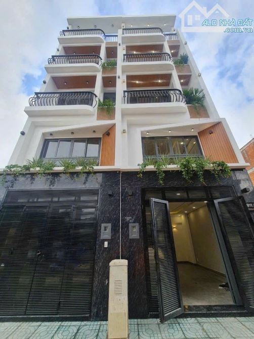 BÁN NHÀ LÊ VĂN QUỚI (4x17), 5 TẦNG XÂY MỚI CÓ THANG MÁY CHỜ ,HẺM 8M XE TẢI TRÁNH  - 8 TỶ