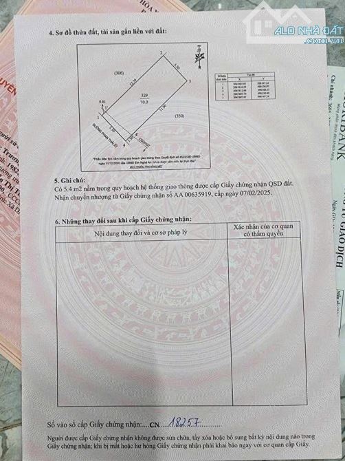 Bán 70m2 đất đẹp mặt đường Phan Thái Ất - Hà Huy Tập