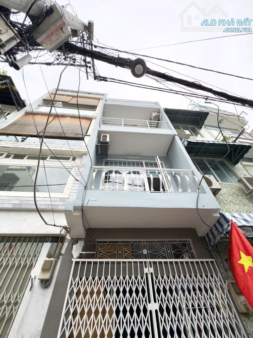 BÁN NHÀ 4 TẦNG – NGAY CHỢ VƯỜN CHUỐI – NGUYỄN ĐÌNH CHIỂU, P4, Q3 – CHỈ 8.3 TỶ (TL)