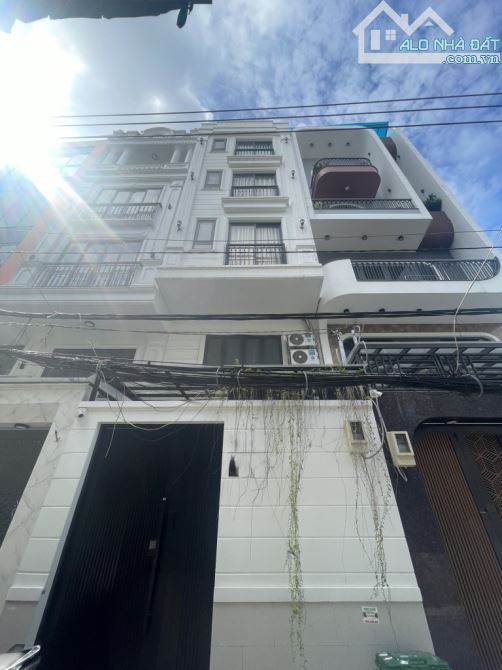 🏡CHDV 8 TẦNG 14 PHÒNG➖MỚI ĐẸP FULL NỘI THẤT➖THU NHẬP KHỦNG 1.2 Tỷ/Năm➖HẺM ÔTÔ 5m➖SÁT Q.1 - 1