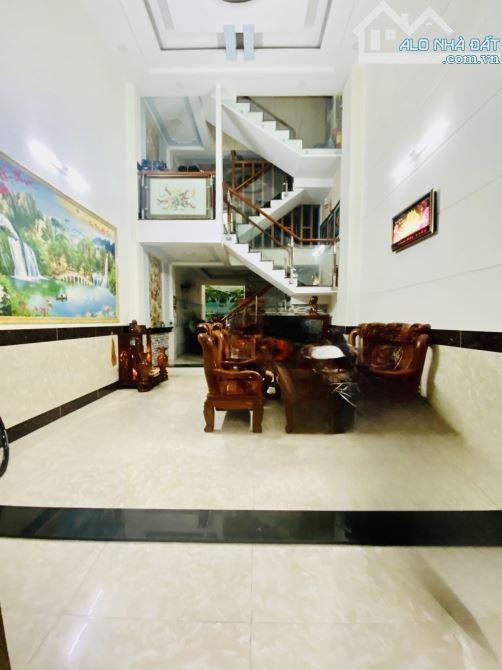 Bán Nhà Q12 - 60M2 ( 4,5x 13.5 ) - 4Tầng - Hẻm HXH -  Chỉ 5,99Tỷ. - 1
