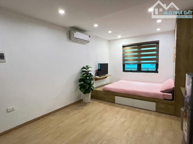 Bán Tòa CCMN Xuân Thuỷ, Trước nhà 4m- Thu 120tr/Th, 83M2 *6 Tầng- 20 Phòng Full Nt, PCCC - 1