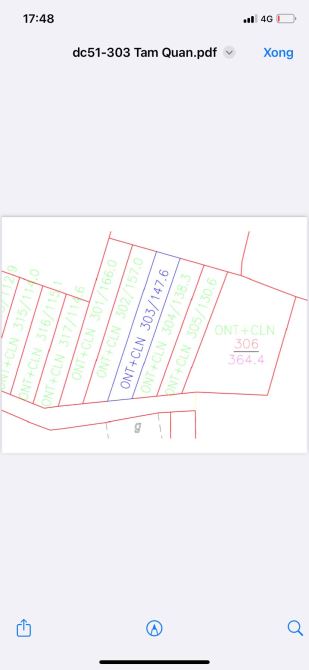 🔥BÁN GẤP LÔ ĐẤT DUY NHẤT RẺ NHẤT TAM ĐẢO GẦN TRƯỜNG CHỢ TT DT147M MT5M GIÁ CHỈ 4xx triệu - 1
