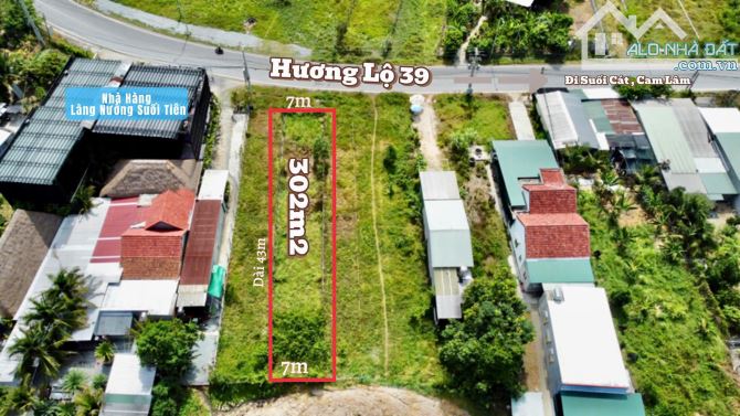 🔴Đất SUỐI TIÊN - DIÊN KHÁNH _ Mặt tiền HL39 quy hoạch rộng 42m - 1