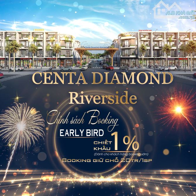 NHẬN BOOKING DỰ ÁN CENTA DIAMOND RIVERSIE - TÂM ĐIỂM THỊ TRẤN HỒ XÁ, QUẢNG TRỊ - 1