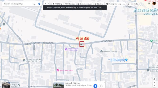 Bán nhà 1T3L 12x9m hoàn công, mặt tiền Nguyễn Thái Học p.Tân Đông Hiệp gần chợ Dĩ An 1 - 2