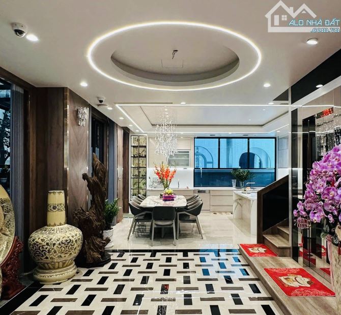 NHÀ LIỀN KỀ KIM GIANG, KINH DOANH, VỈA HÈ, Ô TÔ TRÁNH, DT 90M2, MT 5M, 5 TẦNG, THANG MÁY. - 2