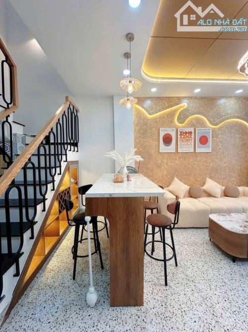 NHÀ ĐẸP HẺM THÔNG + FUL NT CAO CẤP - 2 Tầng 3pn - 54M2👉 CHỈ 7,45 tỷ - PHƯỜNG 5, PHÚ NHUẬN - 3