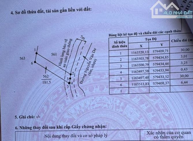💥💥THỔ CƯ TÂN TRỤ MT NHỰA 6M GIÁ RẼ 5X30M GIÁ 750TR. 2 XE Ô TÔ NÉ NHAU - 3