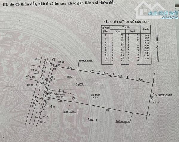 Lô đất đẹp HXT Tân Hiệp 8-1 ,Hóc Môn DT 927m2 . Giá chỉ 13 tỉ (TL). - 4