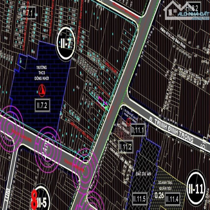 CĂN GÓC 2 MT LŨY BÁN BÍCH - 5X17.38M - 83M2 - GẦN CAO ĐẴNG CÔNG NGHỆ - GIÁ 17.X TỶ - 4