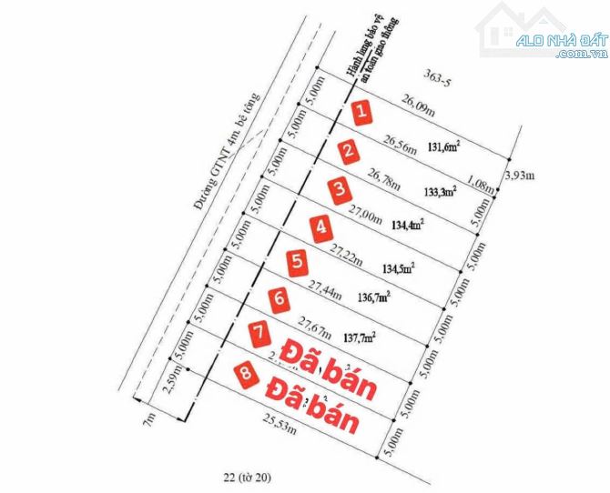 📣📣📣 BÁN ĐẤT THỔ CƯ XÃ ĐỨC TÂN - TÂN TRỤ - LONG AN ❌DT: 5x27m vuông vức (135m2) full thổ - 4