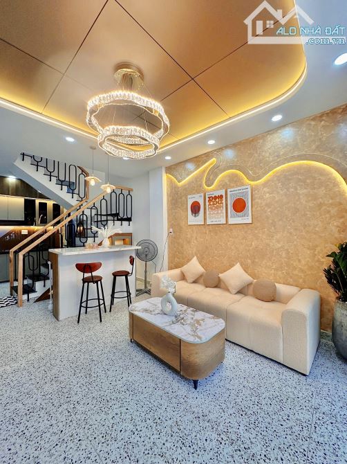✨ NHÀ MỚI 100% gần HXH, hẻm thông, Ngang 3.9M x Sâu 15M, 1 Trệt 1 Lầu (3PN, 3WC) - 7,45 TỶ - 4