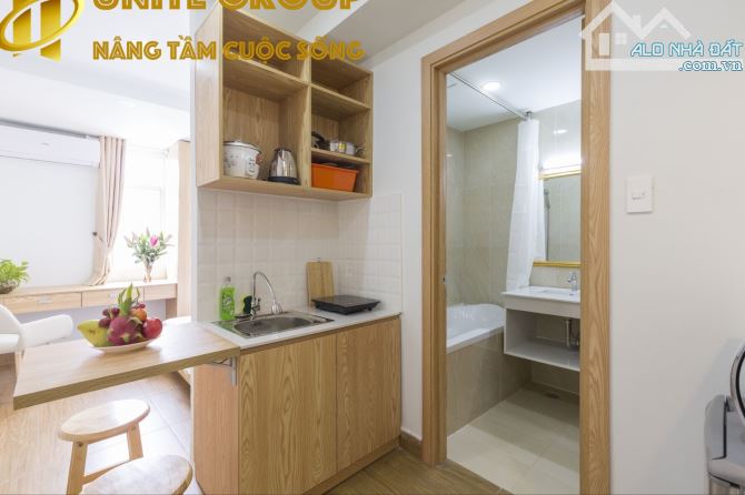 Cho thuê căn hộ quận 1_Có dịch vụ dọn phòng, giặt đồ_Thang máy_Gần Bến Bạch Đằng - 4