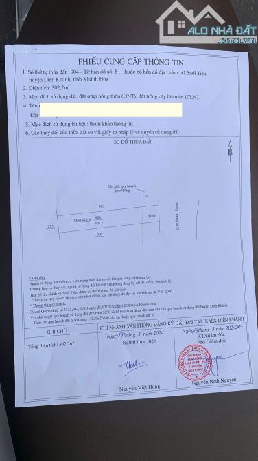 🔴Đất SUỐI TIÊN - DIÊN KHÁNH _ Mặt tiền HL39 quy hoạch rộng 42m - 4