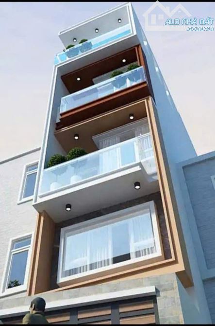 Bán Nhà Âu Dương Lân , Phường 03 Quận 08 Hẻm Xe Hơi 8PN 8 WC - nhà 5 tầng - 4