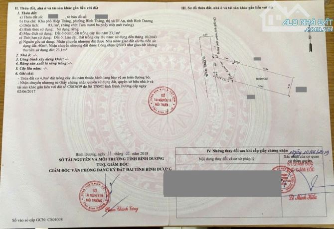 Đất đẹp 83m gần làng đại học p. Bình Thắng Tp. Dĩ An - 5
