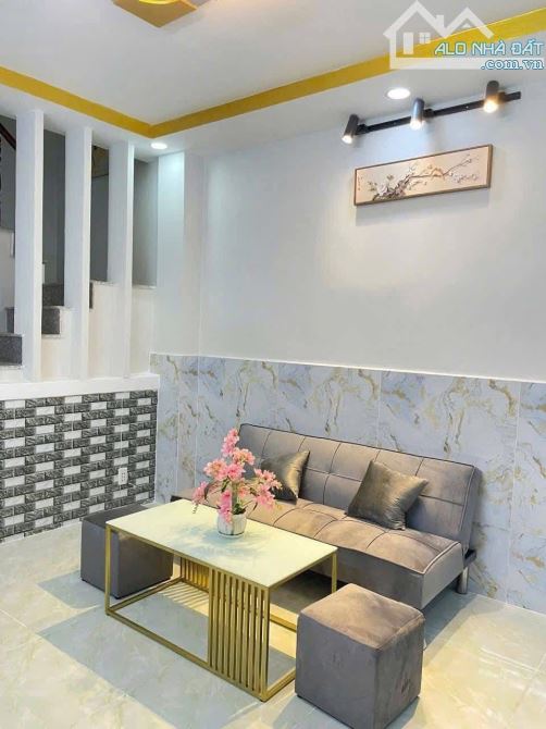 Nhà Mới 1 Lầu Tân Kim 4 x 10m, Đường Xe Hơi 2PN 2WC Full Nội Thất Sổ Hồng Sẵn - 5